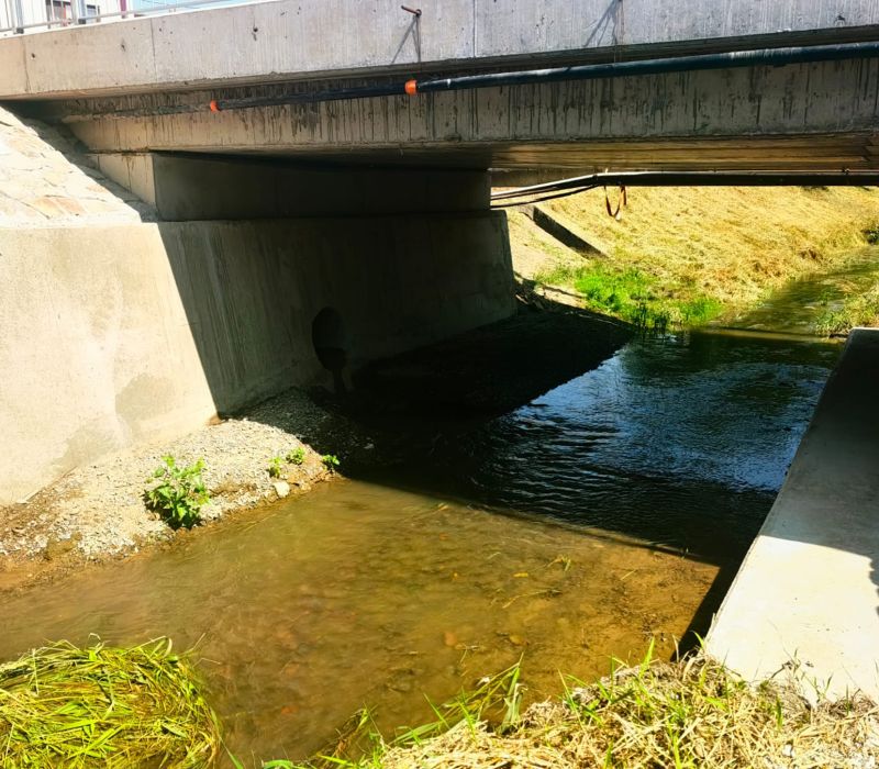 Stavební úpravy mostu M14 Kyjov, ul. Jungmannova