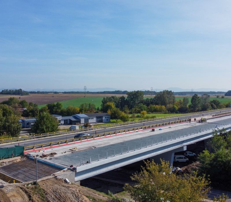 Oprava dálničního mostu ev. č. D2 - 069 Sekule, pravý most